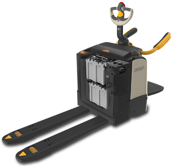 pallet truck with lithium-Ion compact battery