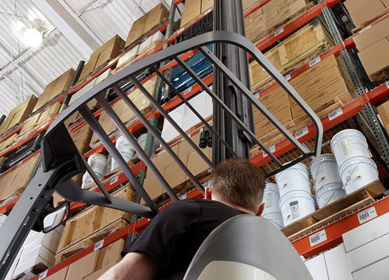 Reach Truck Rack Storage