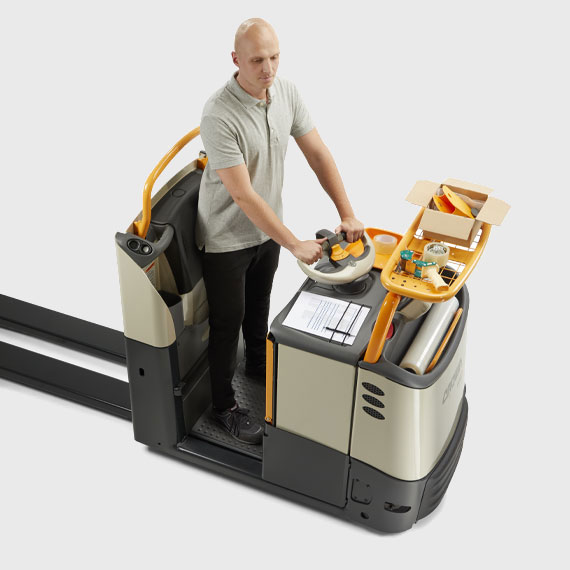 GPC order picker designed for operator comfort