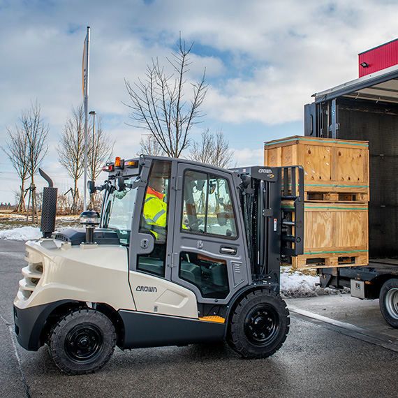 I carrelli elevatori diesel C-D migliorano la produttività